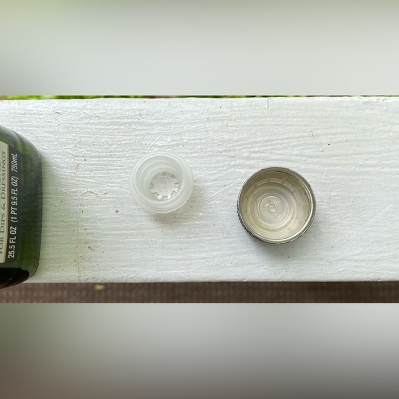 Olive Oil Green Glass Bottle Empty (For Arts, Crafts, and Decoration) - Picture 10 of 16